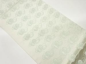 鼓模様織出し袋帯